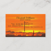 Carte De Visite Coucher de soleil 1300 (Dos)