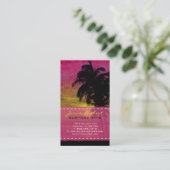 Carte De Visite Coucher de soleil de PixDezines (Debout devant)