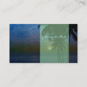 Carte De Visite Coucher de soleil de PixDezines (Dos)