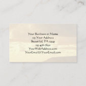 Carte De Visite Coucher de soleil Extraordinaire Grace Ocean View, (Dos)