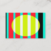 Carte De Visite Coucher de soleil futuriste (Devant)