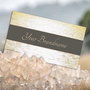 Carte De Visite Coucher de soleil très élégant sur l'Ocean Profess