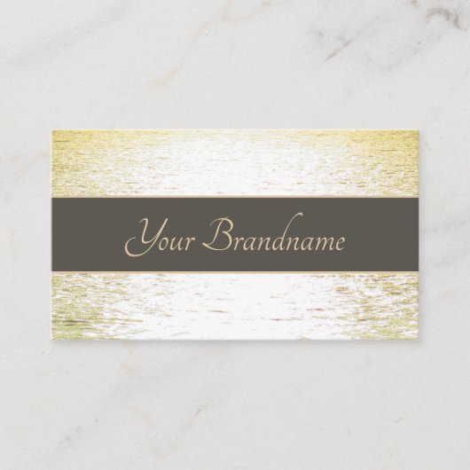 Carte De Visite Coucher de soleil très élégant sur l'Ocean Profess (Devant)