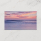 Carte De Visite Coucher du soleil sur une plage (Dos)