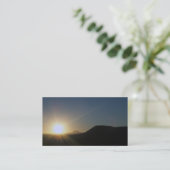 Carte De Visite coucher du soleil : utah (Debout devant)