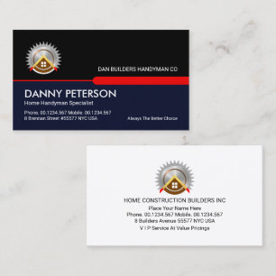 Carte De Visite Couches main noir rétro