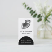 Carte De Visite Coude de conduit (Debout devant)