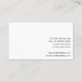 Carte De Visite Coude de conduit (Dos)