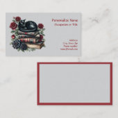 Carte De Visite Coudre garde-robe Seamstress Tailor (Devant / Derrière)