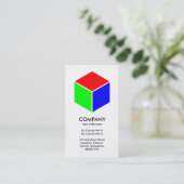 Carte De Visite Couleur (Debout devant)