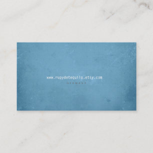 Carte De Visite Couleur Ancienne Personnalisable !
