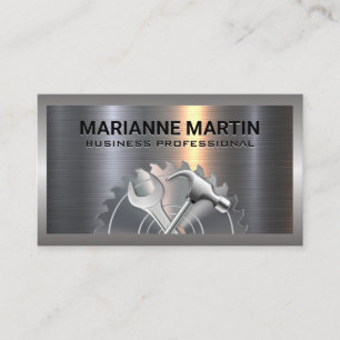 Carte De Visite Couleur   Armature de marteau de scie industrielle