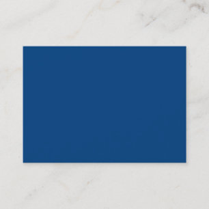 Carte De Visite Couleur Bleue Royale Uniquement Produits De Concep