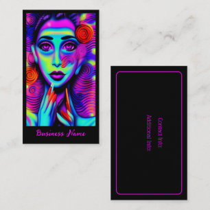 Carte De Visite Couleur De Beauté
