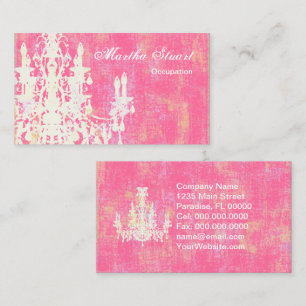 Carte De Visite COULEUR de lustre de Cocos, PAPIER et OPTIONS de