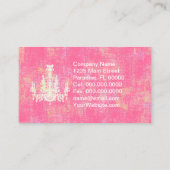 Carte De Visite COULEUR de lustre de Cocos, PAPIER et OPTIONS de (Dos)