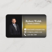 Carte de visite couleur dégradé série 2 (Devant)