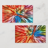 Carte De Visite Couleur éclatée (Devant / Derrière)