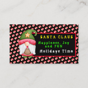 Carte De Visite Couleur et texte de la Personnaliser Glove Gnome