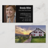 Carte De Visite Couleur faite sur commande d'entreprise (Devant / Derrière)