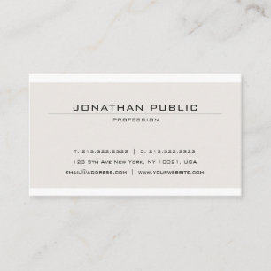 Carte De Visite Couleur Movée Minimaliste Créative Plat tendance