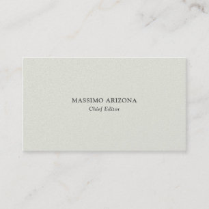Carte De Visite Couleur Sel Marin Moderne Original Premium Perle