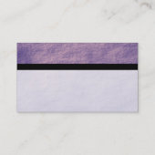 Carte De Visite Couleur Tex Banded - Planète pourpre (Dos)