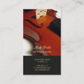 Carte De Visite Couleur violon/do-it-yourself PixDezines (Dos)