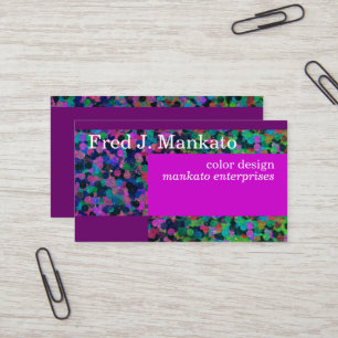 Carte De Visite Couleur Zap