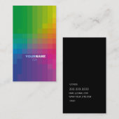 Carte De Visite Couleurs (Devant / Derrière)