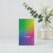 Carte De Visite Couleurs (Debout devant)