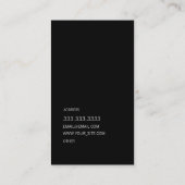 Carte De Visite Couleurs (Dos)