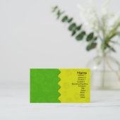 Carte De Visite Couleurs de la nature (Debout devant)