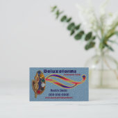 Carte De Visite Couleurs de peinture (Debout devant)