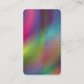 Carte De Visite Couleurs demi-tons (Dos)