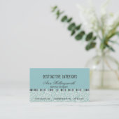 Carte De Visite Couleurs douces Cool design (Debout devant)