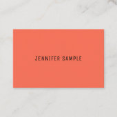 Carte De Visite Couleurs élégantes Modèle Personnalisé Professionn (Devant)