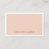 Carte De Visite Couleurs élégantes professionnelles Design créatif (Devant)