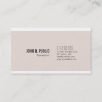 Couleurs élégantes tendance Moderne Simple Chic Pl