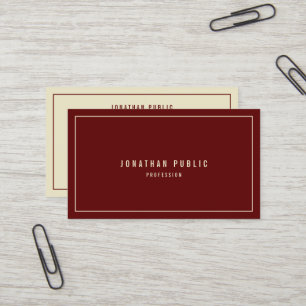 Carte De Visite Couleurs Luxueuses Élégantes Tendances Créez Votre