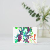 Carte De Visite Couleurs mixtes (Debout devant)