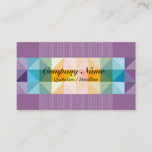 Carte De Visite Couleurs modernes