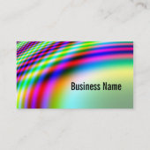 Carte De Visite Couleurs néon brillantes Abaisser le design (Dos)
