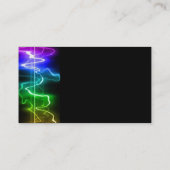 CARTE DE VISITE COULEURS NUMÉRIQUES COULEURS DE MUSIQUE COULEURS B (Dos)