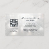 Carte De Visite Couleurs pastel éclatantes Mandala (Dos)