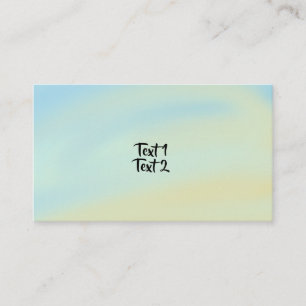 Carte De Visite Couleurs pastel personnalisables