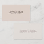 Carte De Visite Couleurs professionnelles élégantes Modèle moderne (Devant / Derrière)