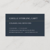 Carte De Visite Counseling Services Office Appointment Reminder (Devant)