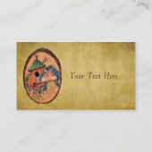 Carte de visite Country Bluebirds (Dos)
