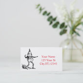 Carte De Visite Coup de coeur des vacances d'hiver Elf Gnome Thund (Debout devant)